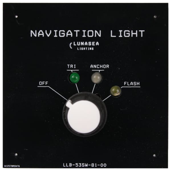 Lunasea Lighting Lunasea Tri/Anchor/Flash Fixture Switch LLB-53SW-81-00 - main